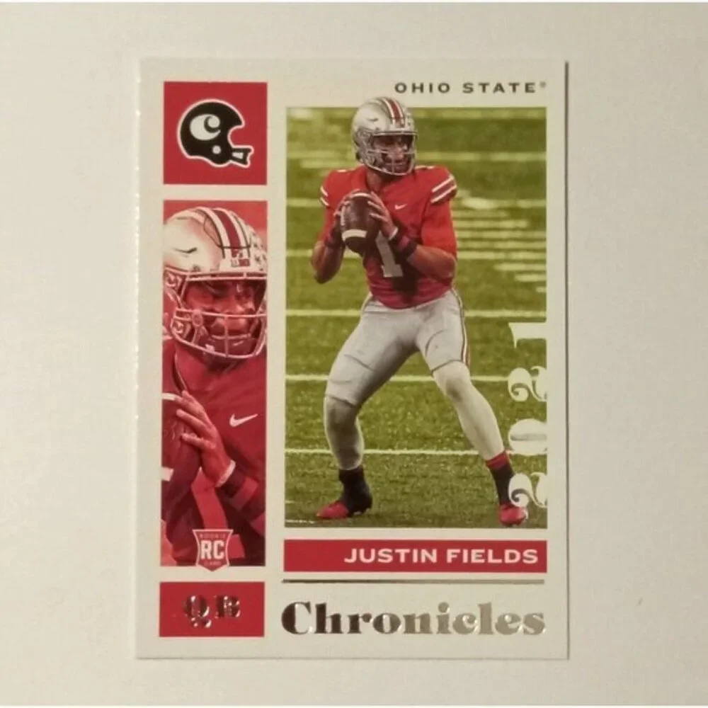 2021 Panini Chronicles Draft Justin Fields Rookie RC #2 Buckeyes